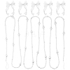 ABS Plastic Imitation Pearl Party Decorations HJEW-PH02544-1