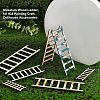 SUPERFINDINGS 60Pcs 4 Style Miniature Unfinished Wood Ladder FIND-FH0004-96-4