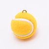 Cloth Fabric Pendants FIND-TAC0006-27B-1