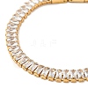 Cubic Zirconia Tennis Bracelet BJEW-M301-04G-01-2