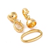 Brass Fold Over Clasps LS-KK-U016-21G-2