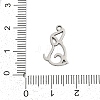 201 Stainless Steel Pendants STAS-F316-04P-02-3