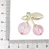 Alloy & Acrylic Pendants PALLOY-S053-01LG-B-3