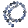 Natural Blue Spot Jasper Beads Strands G-L648-B08-15mm-4