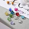 72Pcs 12 Colors Transparent Birthstone Glass Beads GLAA-ZZ0001-02-5