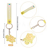 3Pcs PVC Tortoise Pendant Keychains KEYC-TADJ0001-02A-3