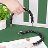 Arch Plastic Imitation Bamboo Shank Bag Handles DIY-WH0430-527A-3