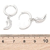 Chili Brass Hoop Earrings EJEW-Q015-17P-5