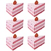Cardboard Paper Triangle Cark Shaped Packaging Boxes for Candy LS-CON-CJC0001-02A-1