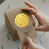 Self Adhesive Gold Foil Embossed Stickers DIY-WH0211-405-5