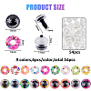 Resin Doll Eyes Cabochons DIY-FH0009-78-2