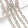 Electroplate Glass Beads Strands LS-EGLA-A034-J6mm-L09-4