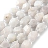 Natural Rainbow Moonstone Beads Strands G-C182-21-01-1