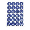 Christmas Advent Calendar Stickers DIY-L050-A04-1