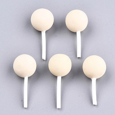 Handmade Polymer Clay 3D Lollipop Embellishments CLAY-T016-82F-1