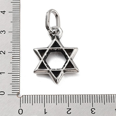 316 Surgical Stainless Steel Pendants STAS-K276-14A-AS-1