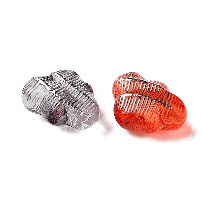 Transparent Acrylic Beads OACR-P034-06A-M-1