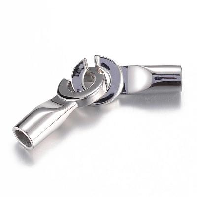 Tarnish Resistant 304 Stainless Steel Interlocking Clasps STAS-G071-55P-1