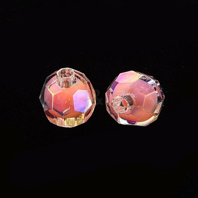 Transparent Acrylic Beads TACR-S152-04B-SS2109-1