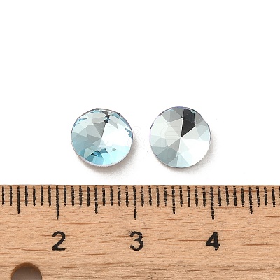 Glass Rhinestone Cabochons RGLA-P037-10B-D-1