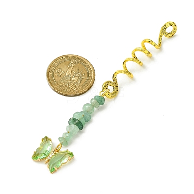 Alloy Dreadlocks Beads OHAR-JH00030-05-1