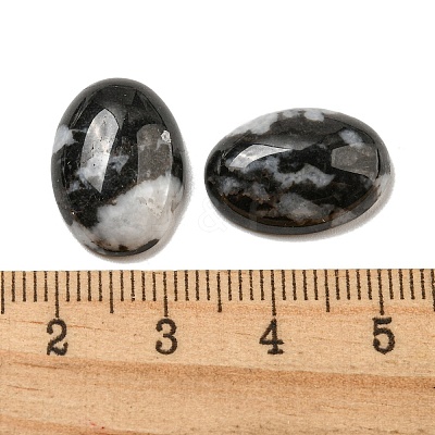 Natural Zebra Jasper Cabochons X-G-C115-01A-39-1