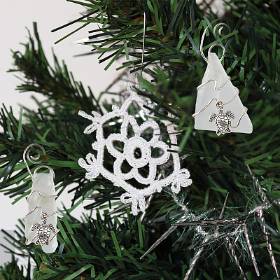 Glass Big Pendants PALLOY-PH01617-1
