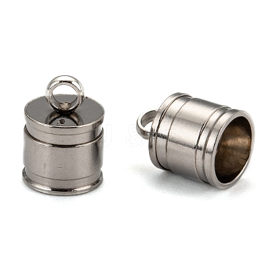 Tarnish Resistant 304 Stainless Steel Cord Ends STAS-E020-2-1