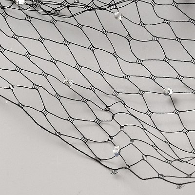 Polyester Mesh Hair Band AJEW-WH20067-067-1