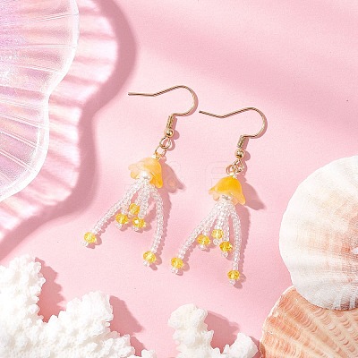 304 Stainless Steel Dangle Earrings EJEW-MZ00454-04-1