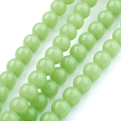Glass Beads Strands GLAA-I004-05-10mm-1
