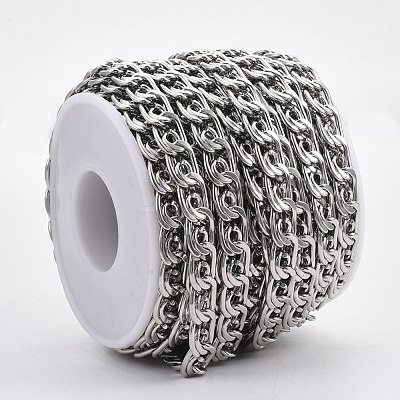 Tarnish Resistant 304 Stainless Steel Lumachina Chains STAS-R100-20-1