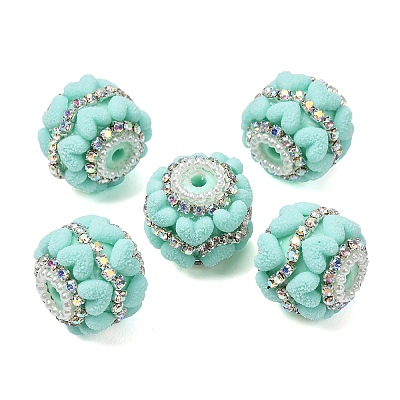 Rwsin & Acrylic & ABS Imitation Pearl Beads RE-CBA1913-03F-1