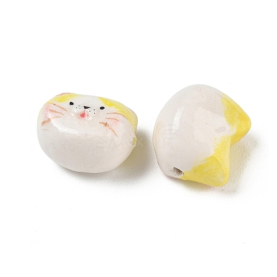 Handmade Polymer Clay Beads PY-CBABDB7-04A-1