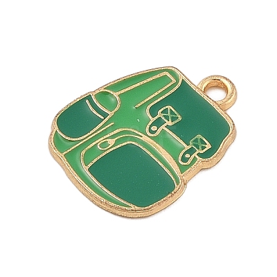 Camping Equipment Series Alloy Enamel Pendants FIND-Z064-04J-1