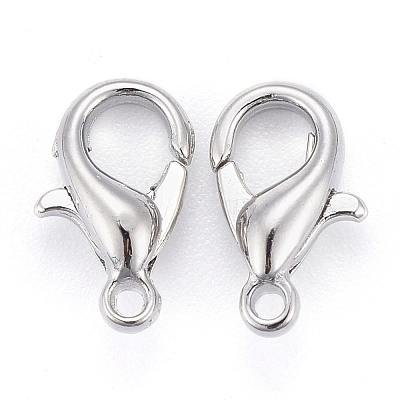 Zinc Alloy Lobster Claw Clasps X-E103-1