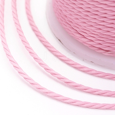 Round Waxed Polyester Cord X-YC-G006-01-1.0mm-05-1