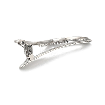 Alloy Alligator Hair Clips AJEW-A061-01A-P-1