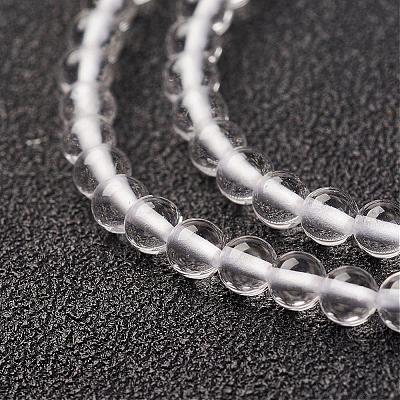 Natural Quartz Crystal Beads Strands G-G680-52-1