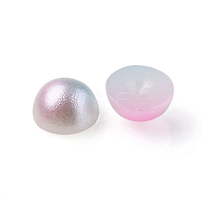 Imitation Pearl Acrylic Cabochons OACR-YW0001-37B-1