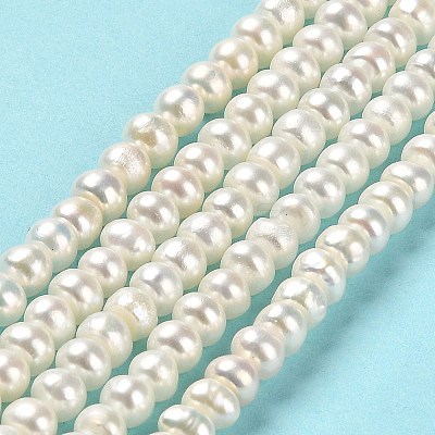 Natural Cultured Freshwater Pearl Beads Strands PEAR-J007-26-1