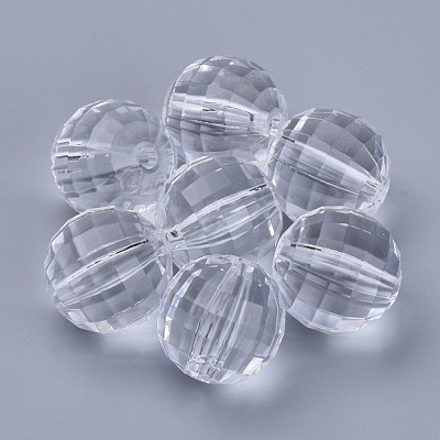 Transparent Acrylic Beads TACR-Q254-24mm-V01-1