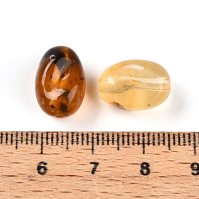 Transparent Acrylic Beads TACR-T028-38F-1