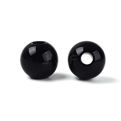 Natural Black Onyx Beads G-Q602-08B-05-1