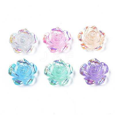 Transparent Resin Cabochons CRES-N030-001B-1