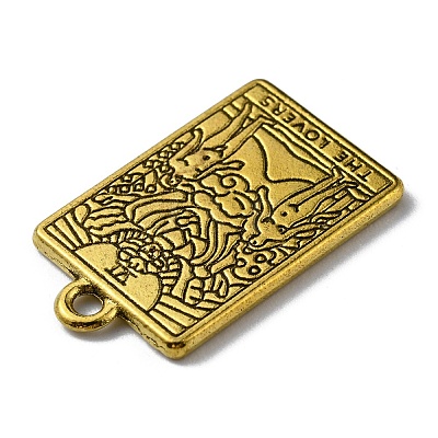 Zinc Alloy Pendants PALLOY-WH0105-05D-AG-1