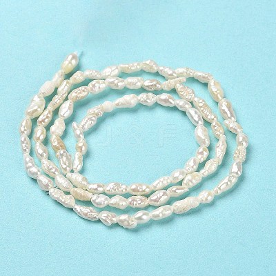 Natural Baroque Pearl Keshi Pearl Beads Strands PEAR-E016-142-1