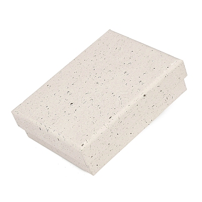 Rectangle Paper Jewelry Storage Boxes with Sponge Inside CON-I013-01B-1