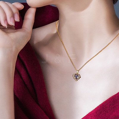 4Pcs Brass Rhinestone Pendants KK-SZ0005-34-1