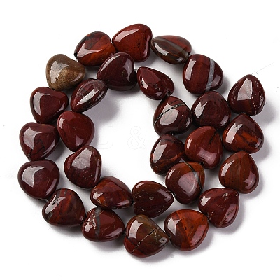 Natural Red Rainbow Jasper Beads Strands G-I372-A06-02-1